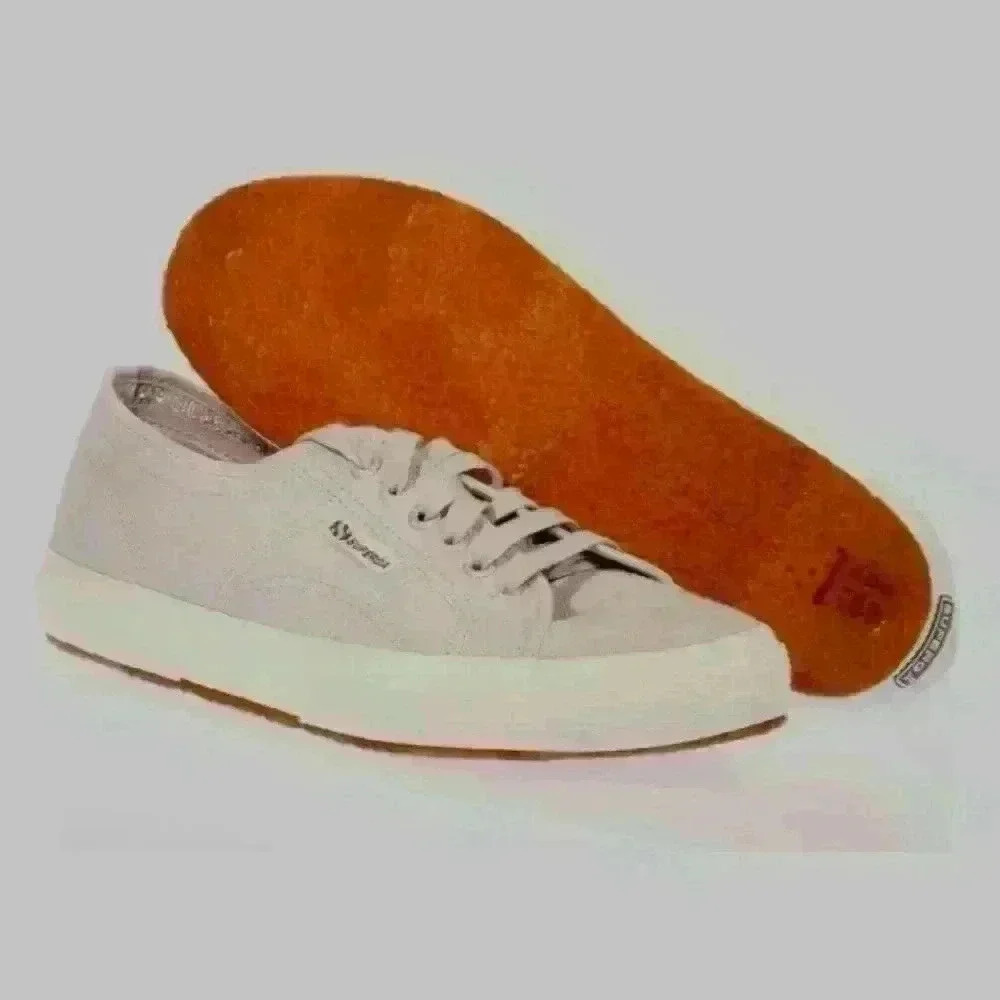 NEW SUPERGA MEN'S 2750 COTU CLASSIC SZ 8.5 Lavender; NEW NIB